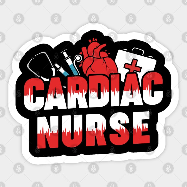 Cardiac Nurse Cardiovascular Nurses Heart Cardiology Sticker by neonatalnurse